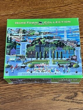 NWT Hometown Collection 1000 Piece Puzzle San Francisco Golden Gate Bridge